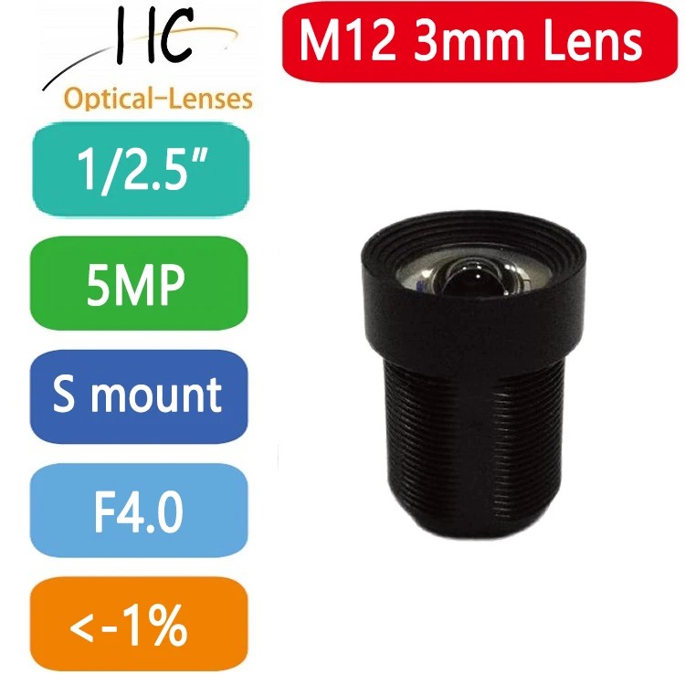 5 ްȼ M12-Mount 3.0mm  1/2.5 ġ  , F4.0  ̸ FA/ӽ  , ſ  ְ